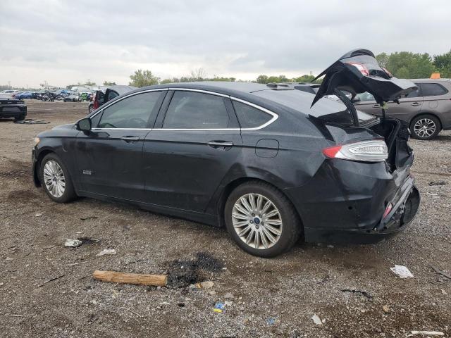 3FA6P0SU3DR297010 - 2013 FORD FUSION TITANIUM PHEV BLACK photo 2