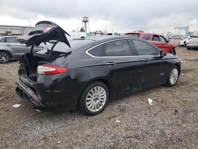 3FA6P0SU3DR297010 - 2013 FORD FUSION TITANIUM PHEV BLACK photo 3