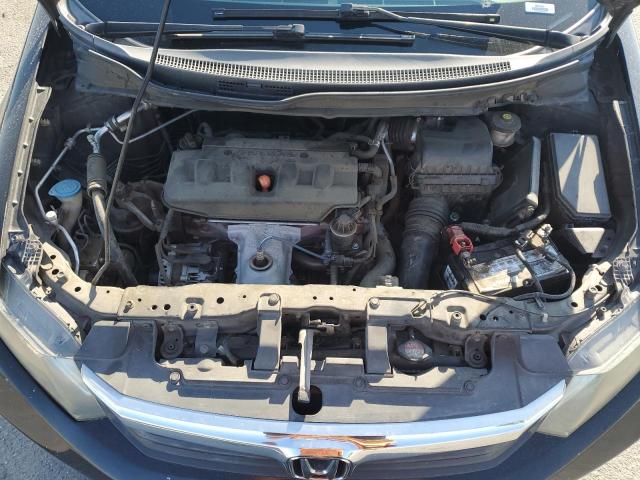 19XFB2F57CE369890 - 2012 HONDA CIVIC LX BLACK photo 11