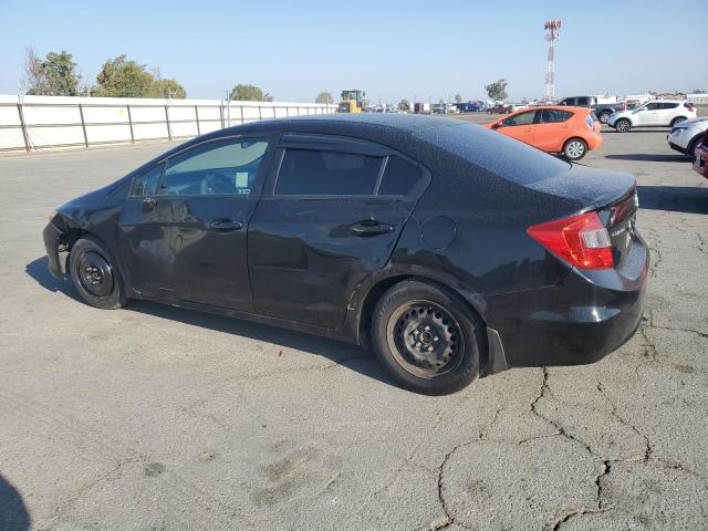 19XFB2F57CE369890 - 2012 HONDA CIVIC LX BLACK photo 2