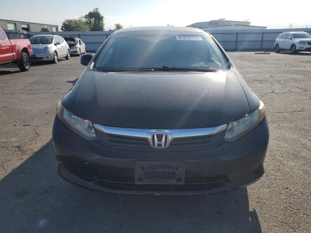 19XFB2F57CE369890 - 2012 HONDA CIVIC LX BLACK photo 5