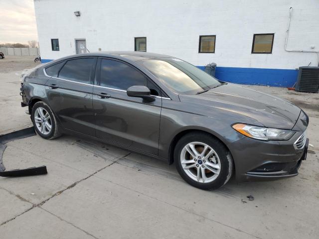 3FA6P0HD3JR224741 - 2018 FORD FUSION SE CHARCOAL photo 4