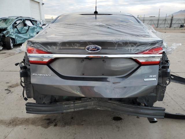 3FA6P0HD3JR224741 - 2018 FORD FUSION SE CHARCOAL photo 6