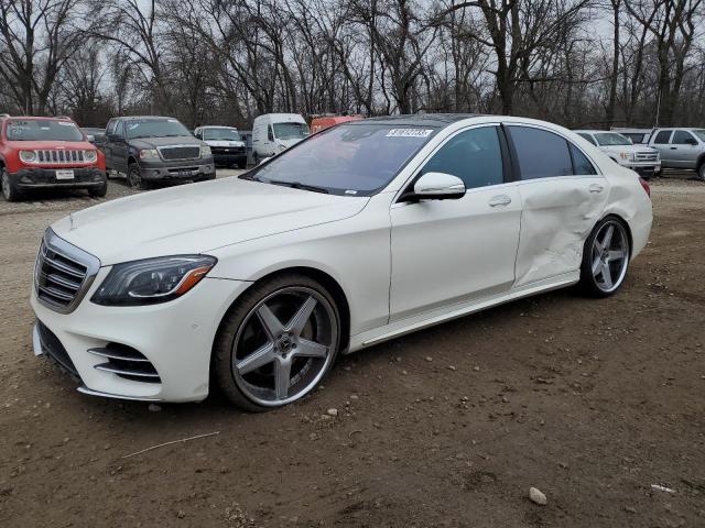 WDDUG8DB3JA408646 - 2018 MERCEDES-BENZ S 560 WHITE photo 1