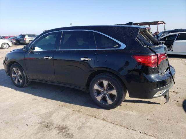 5FRYD3H28FB010699 - 2015 ACURA MDX BLACK photo 2