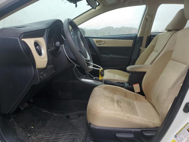 2T1BURHE5JC080078 - 2018 TOYOTA COROLLA L WHITE photo 7