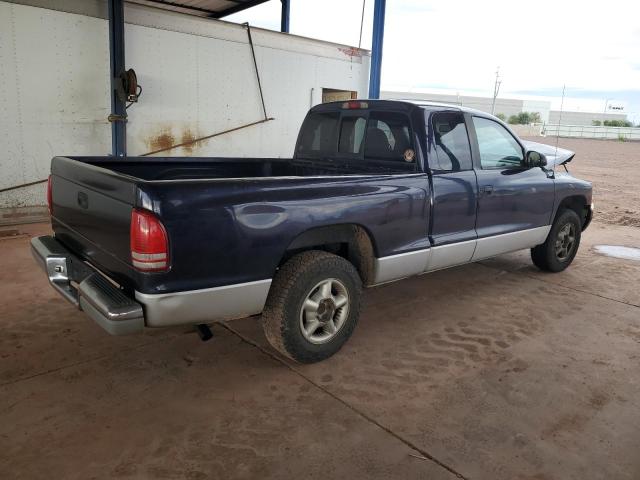 1B7GL22X4WS639670 - 1998 DODGE DAKOTA Կապույտ լուսանկար 3