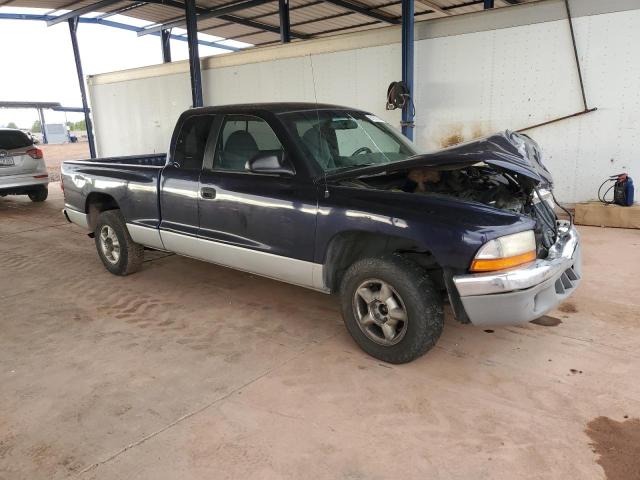 1B7GL22X4WS639670 - 1998 DODGE DAKOTA Կապույտ լուսանկար 4