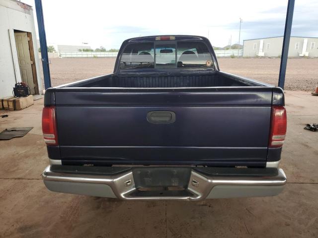 1B7GL22X4WS639670 - 1998 DODGE DAKOTA Կապույտ լուսանկար 6