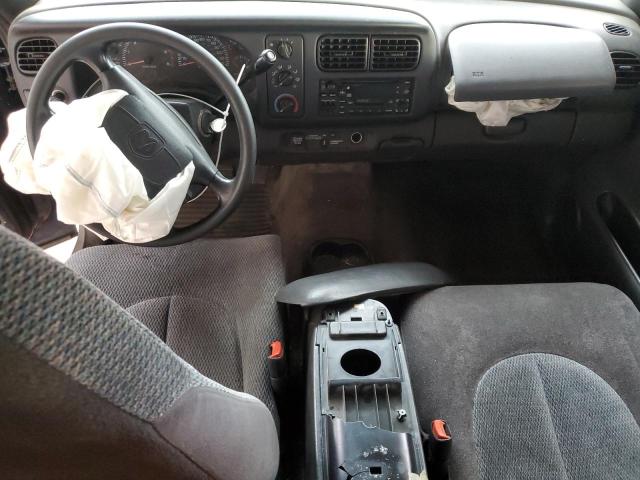 1B7GL22X4WS639670 - 1998 DODGE DAKOTA Կապույտ լուսանկար 8