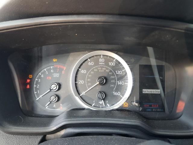 5YFEPMAE8NP287927 - 2022 TOYOTA COROLLA LE Սև լուսանկար 9