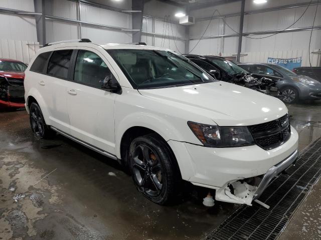 3C4PDDGG2KT728244 - 2019 DODGE JOURNEY CROSSROAD WHITE photo 4