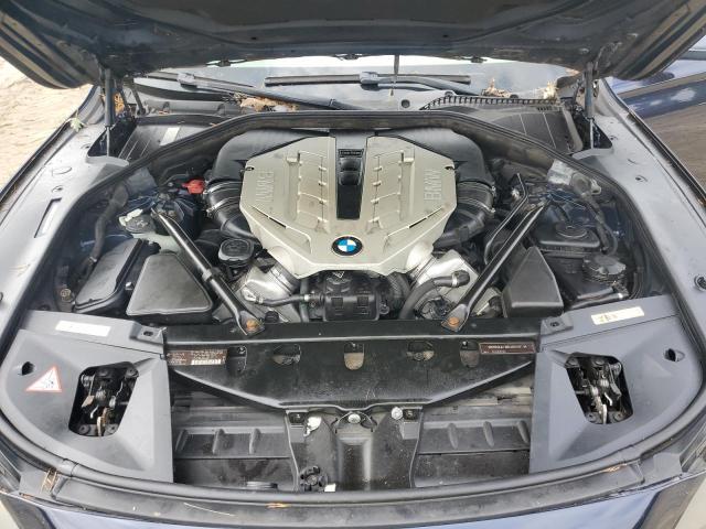 WBAKC8C53ACY68481 - 2010 BMW 750 LI XDRIVE BLACK photo 11