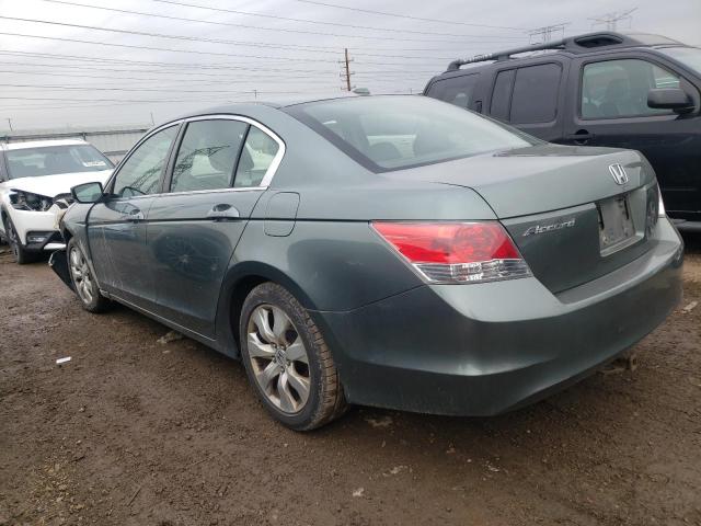 JHMCP26808C075453 - 2008 HONDA ACCORD EXL GREEN photo 2