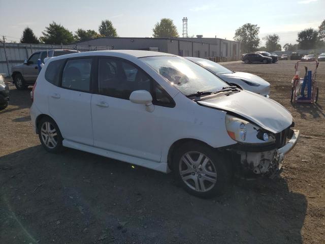 JHMGD38697S041558 - 2007 HONDA FIT S 白色 照片 4