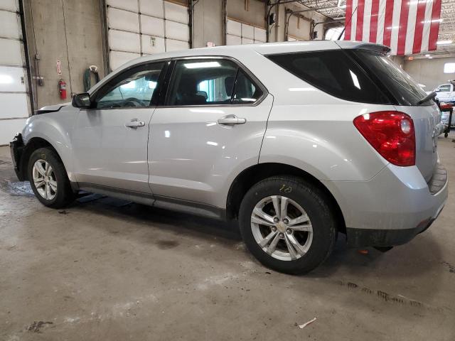 2GNALBEC3B1277301 - 2011 CHEVROLET EQUINOX LS SILVER photo 2