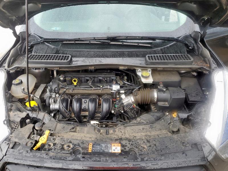 1FMCU0F79HUD84253 - 2017 FORD ESCAPE S GRAY photo 12