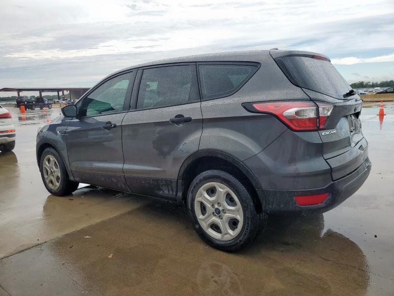 1FMCU0F79HUD84253 - 2017 FORD ESCAPE S GRAY photo 2