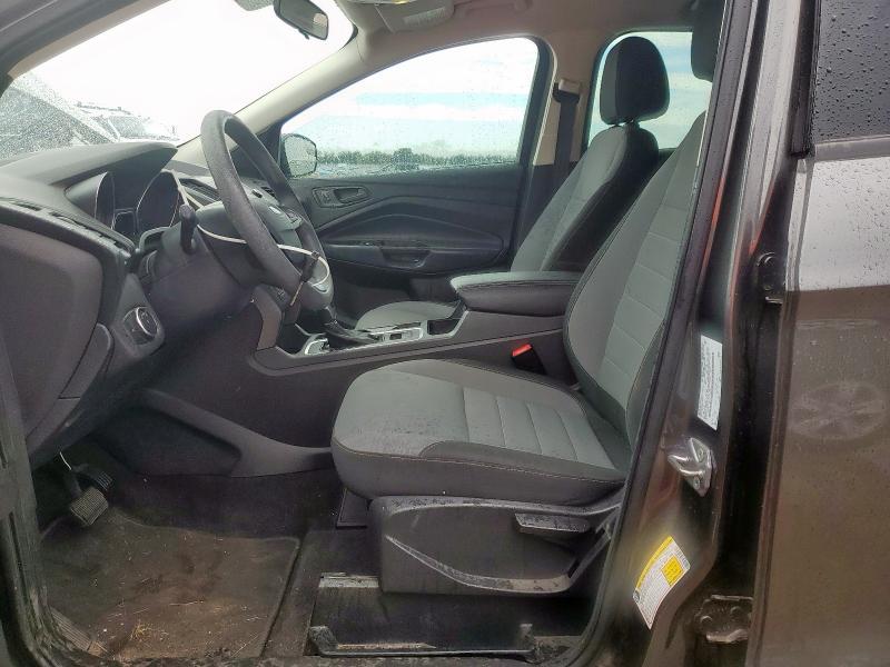 1FMCU0F79HUD84253 - 2017 FORD ESCAPE S GRAY photo 7