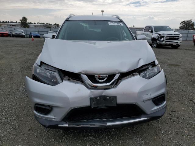 KNMAT2MT2FP550053 - 2015 NISSAN ROGUE S SILVER photo 5
