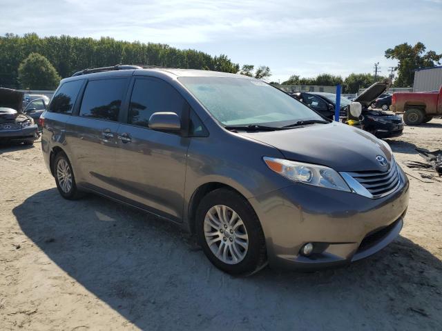 5TDYK3DC3GS716675 - 2016 TOYOTA SIENNA XLE Գրաֆիտ լուսանկար 4