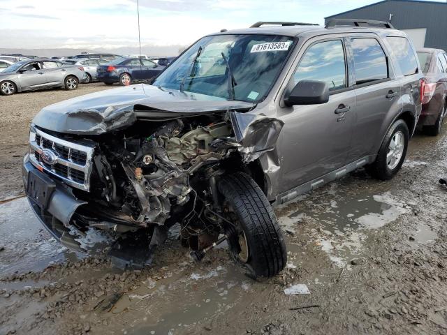 1FMCU9D71CKB35148 - 2012 FORD ESCAPE XLT GRAY photo 1