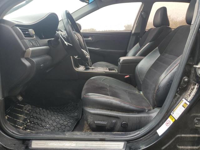 4T1BK1FKXFU556721 - 2015 TOYOTA CAMRY XSE BLACK photo 7