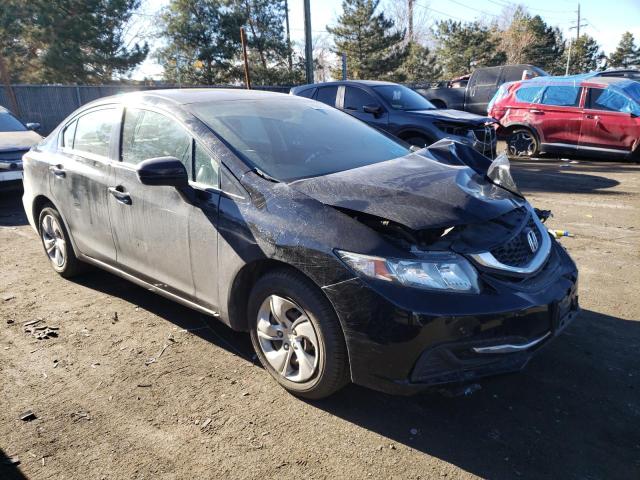 19XFB2F58EE228930 - 2014 HONDA CIVIC LX BLACK photo 4