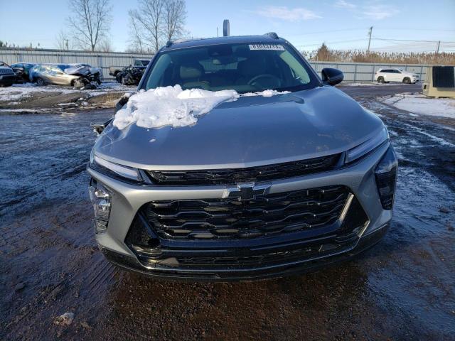 KL77LKE28RC106927 - 2024 CHEVROLET TRAX ACTIV SILVER photo 5