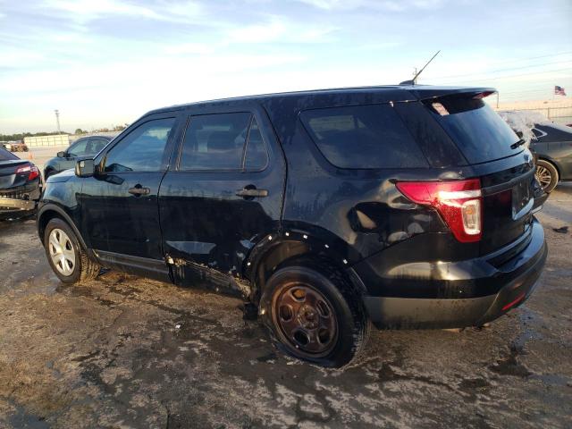 1FM5K8AR2EGB90812 - 2014 FORD EXPLORER POLICE INTERCEPTOR Schwarz Foto 2