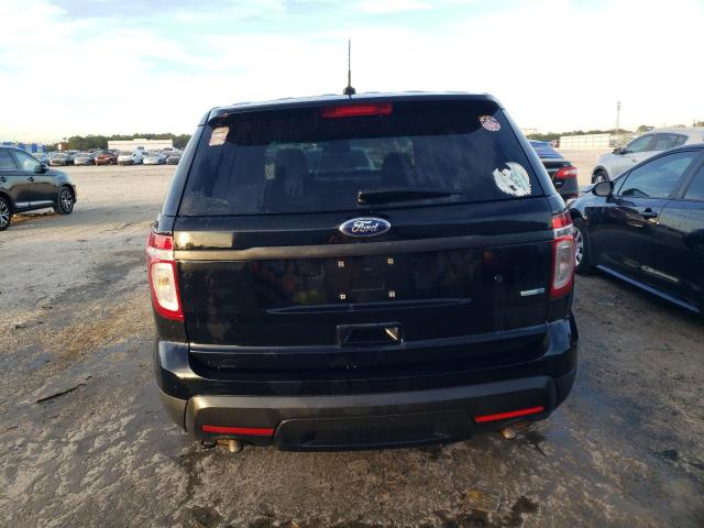 1FM5K8AR2EGB90812 - 2014 FORD EXPLORER POLICE INTERCEPTOR Schwarz Foto 6