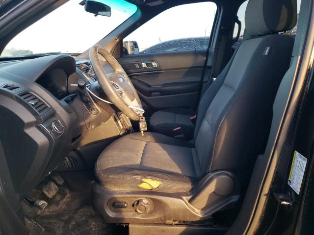 1FM5K8AR2EGB90812 - 2014 FORD EXPLORER POLICE INTERCEPTOR Schwarz Foto 7