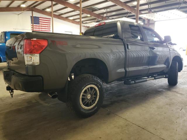 5TFUY5F11CX252410 - 2012 TOYOTA TUNDRA DOUBLE CAB SR5 GRAY photo 3