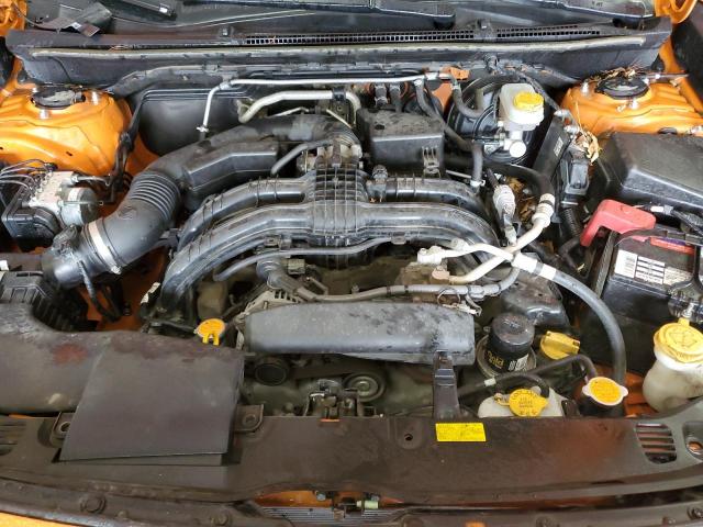 JF2GTACC6JH252860 - 2018 SUBARU CROSSTREK PREMIUM ნარინჯისფერი ფოტო 12