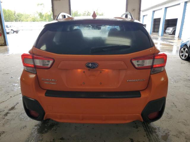 JF2GTACC6JH252860 - 2018 SUBARU CROSSTREK PREMIUM ნარინჯისფერი ფოტო 6