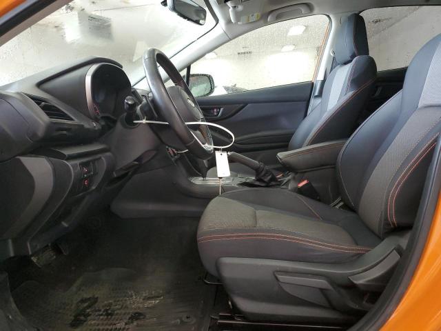 JF2GTACC6JH252860 - 2018 SUBARU CROSSTREK PREMIUM ნარინჯისფერი ფოტო 7