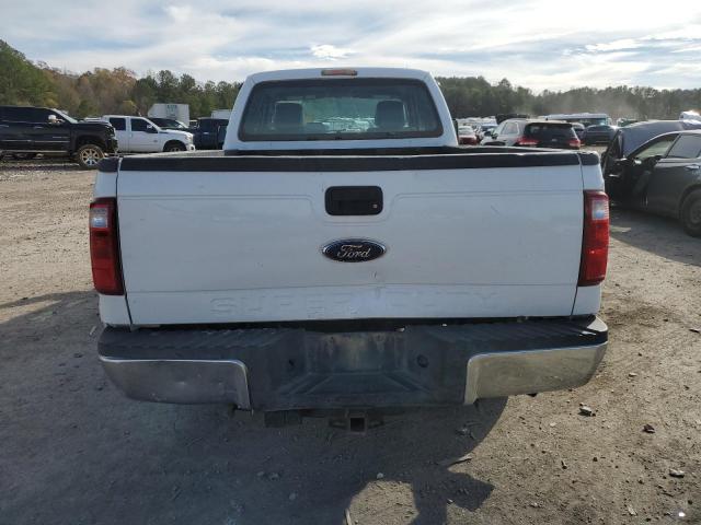 1FT7X2AT5BEA05019 - 2011 FORD F250 SUPER DUTY WHITE photo 6