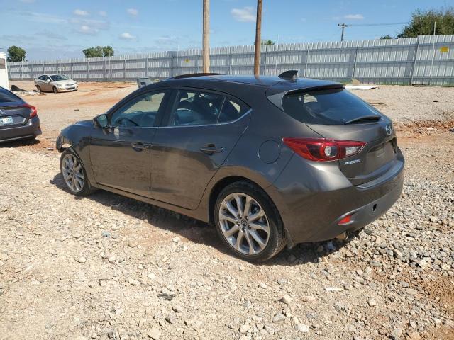 JM1BM1M35E1119218 - 2014 MAZDA 3 GRAND TOURING GRAY photo 2