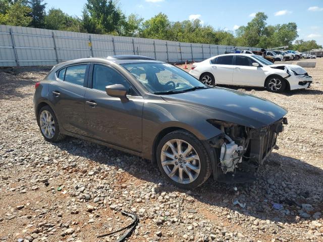 JM1BM1M35E1119218 - 2014 MAZDA 3 GRAND TOURING GRAY photo 4