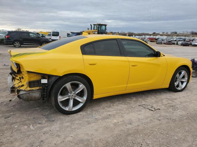 2C3CDXHG3JH156983 - 2018 DODGE CHARGER SXT PLUS YELLOW photo 3