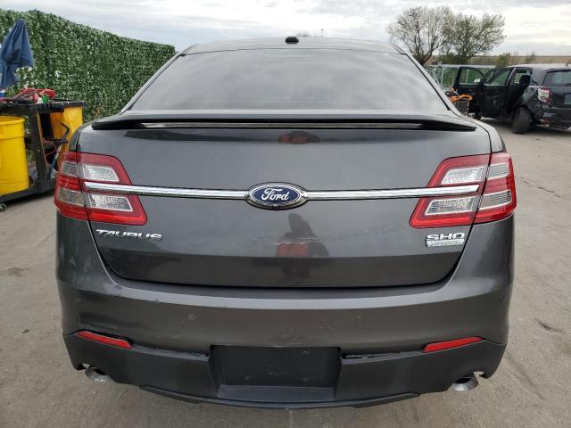 1FAHP2KT9JG143075 - 2018 FORD TAURUS SHO GRAY photo 6