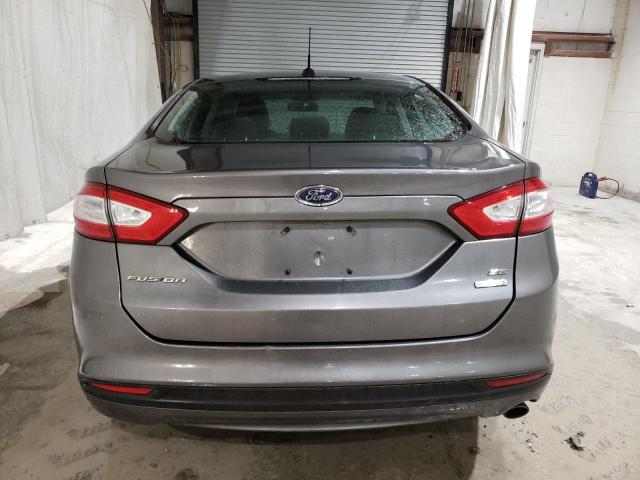 3FA6P0HR8DR348617 - 2013 FORD FUSION SE GRAY photo 6