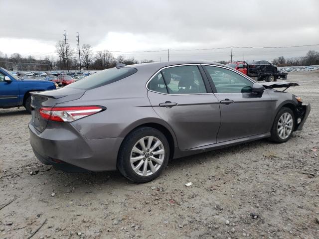 4T1B11HK6KU809236 - 2019 TOYOTA CAMRY L GRAY photo 3