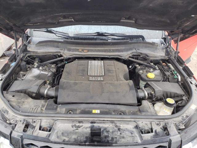 SALWV2TFXEA383219 - 2014 LAND ROVER RANGE ROVE AUTOBIOGRAPHY ORANGE photo 11