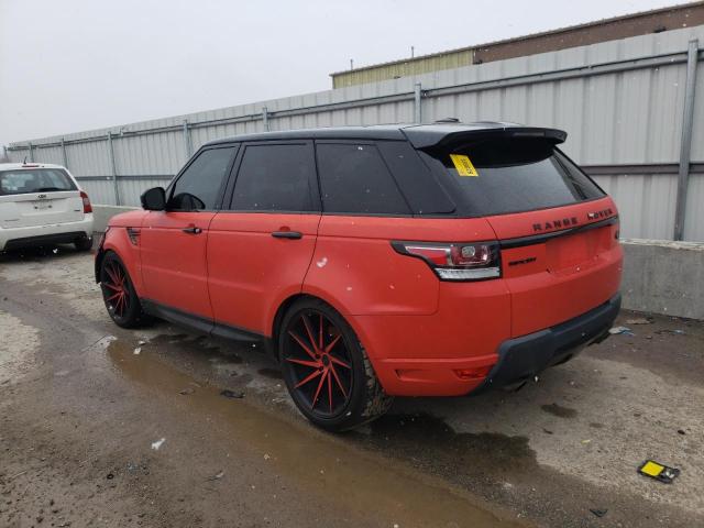 SALWV2TFXEA383219 - 2014 LAND ROVER RANGE ROVE AUTOBIOGRAPHY ORANGE photo 2