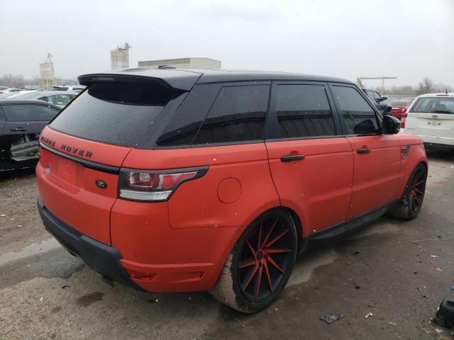 SALWV2TFXEA383219 - 2014 LAND ROVER RANGE ROVE AUTOBIOGRAPHY ORANGE photo 3