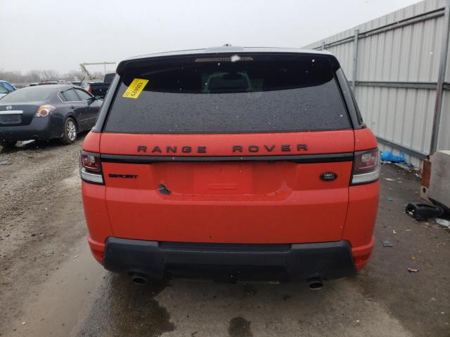 SALWV2TFXEA383219 - 2014 LAND ROVER RANGE ROVE AUTOBIOGRAPHY ORANGE photo 6