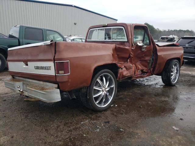 CCL449F484551 - 1979 CHEVROLET 10 BROWN photo 3