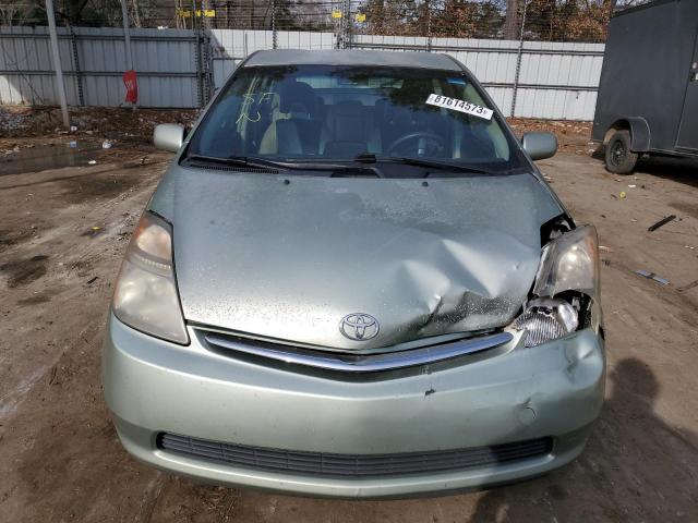 JTDKB20U083330197 - 2008 TOYOTA PRIUS GREEN photo 5