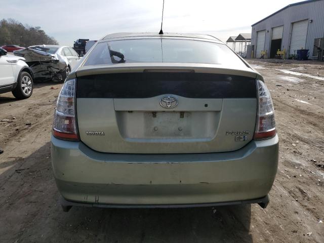 JTDKB20U083330197 - 2008 TOYOTA PRIUS GREEN photo 6